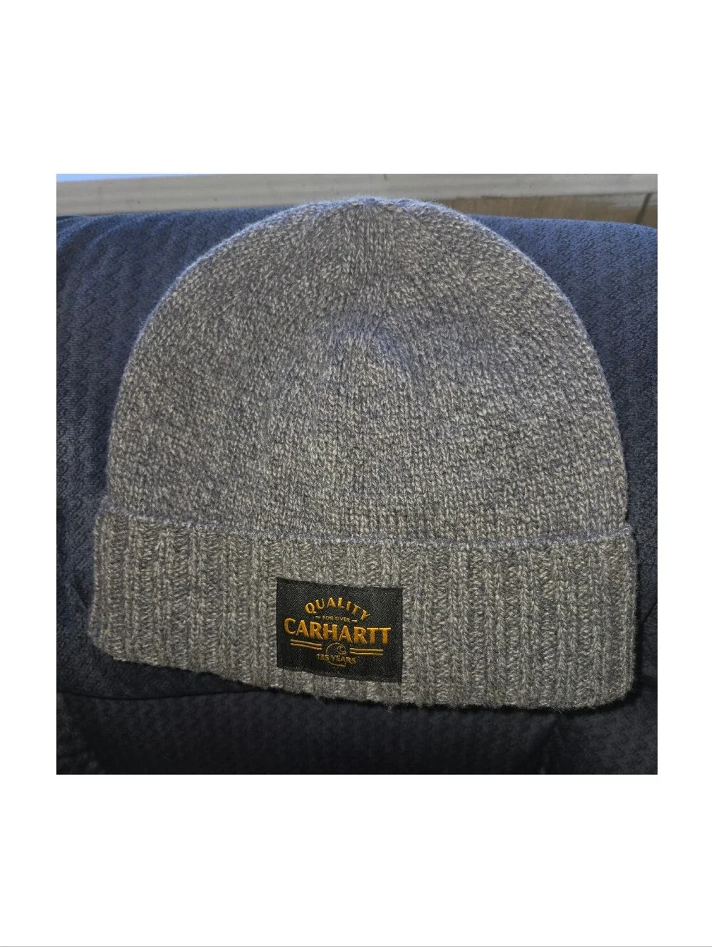 Carhartt Men's Wool Knit Quality Patch Beanie
